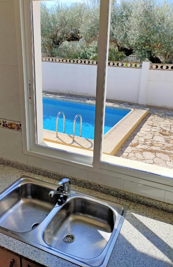 Xalet Amb Piscina Privada A Vinaros Villa Exteriör bild